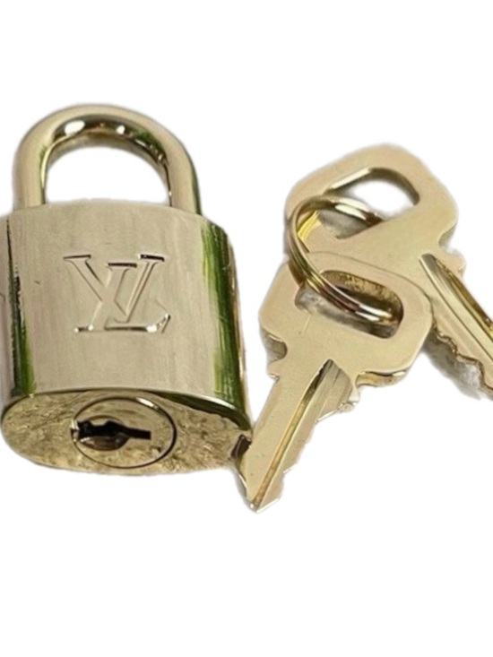 Louis Vuitton Accessories - #315 Louis Vuitton Gold Tone Padlock with 2 Keys – Brand New, Never Used